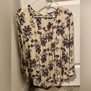 Women’s long sleeve blouse-Stitch Fix-excellent condition-size large